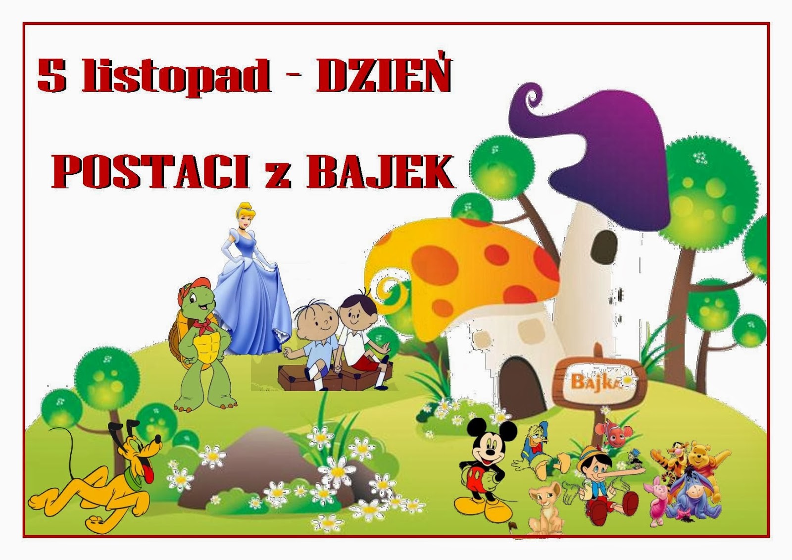 Read more about the article Dzień Postaci z Bajek