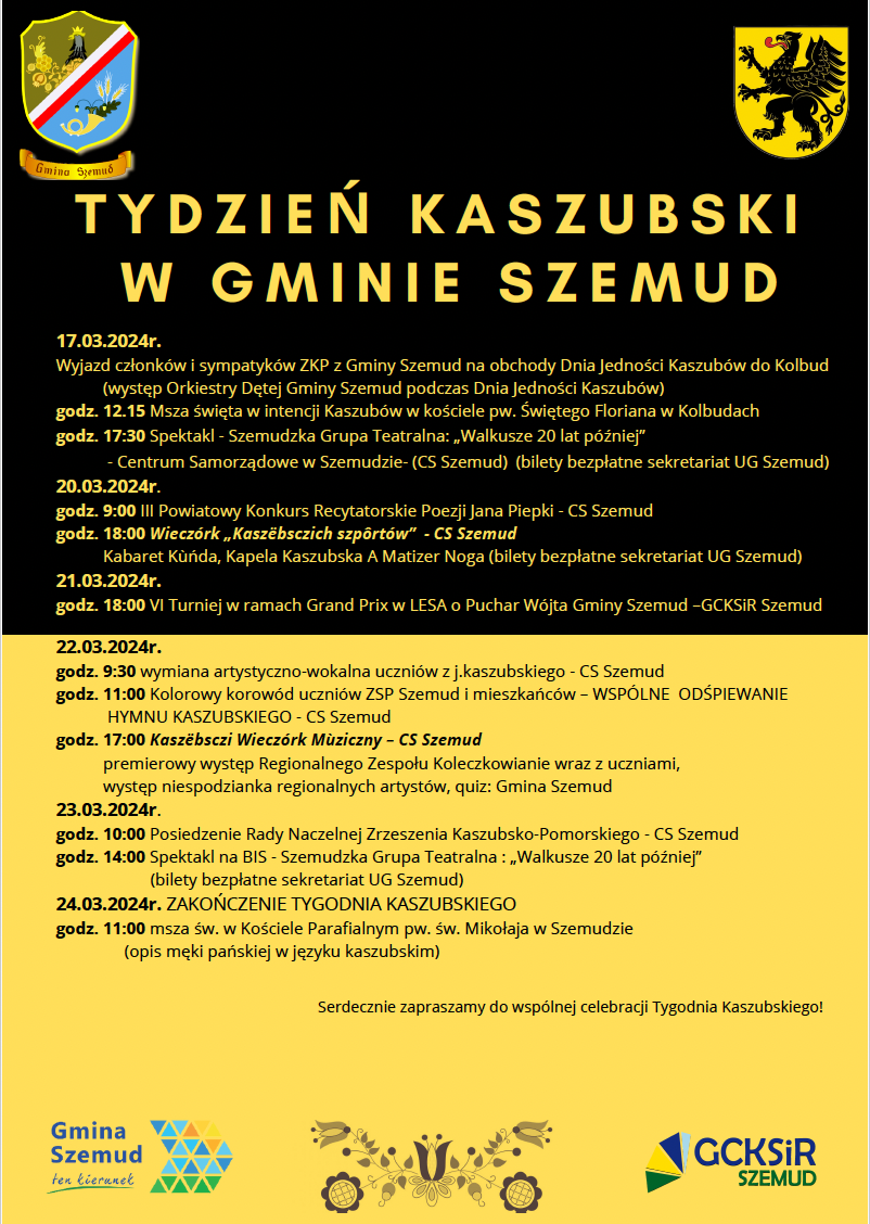 Read more about the article Tydzień Kaszubski w Gminie Szemud