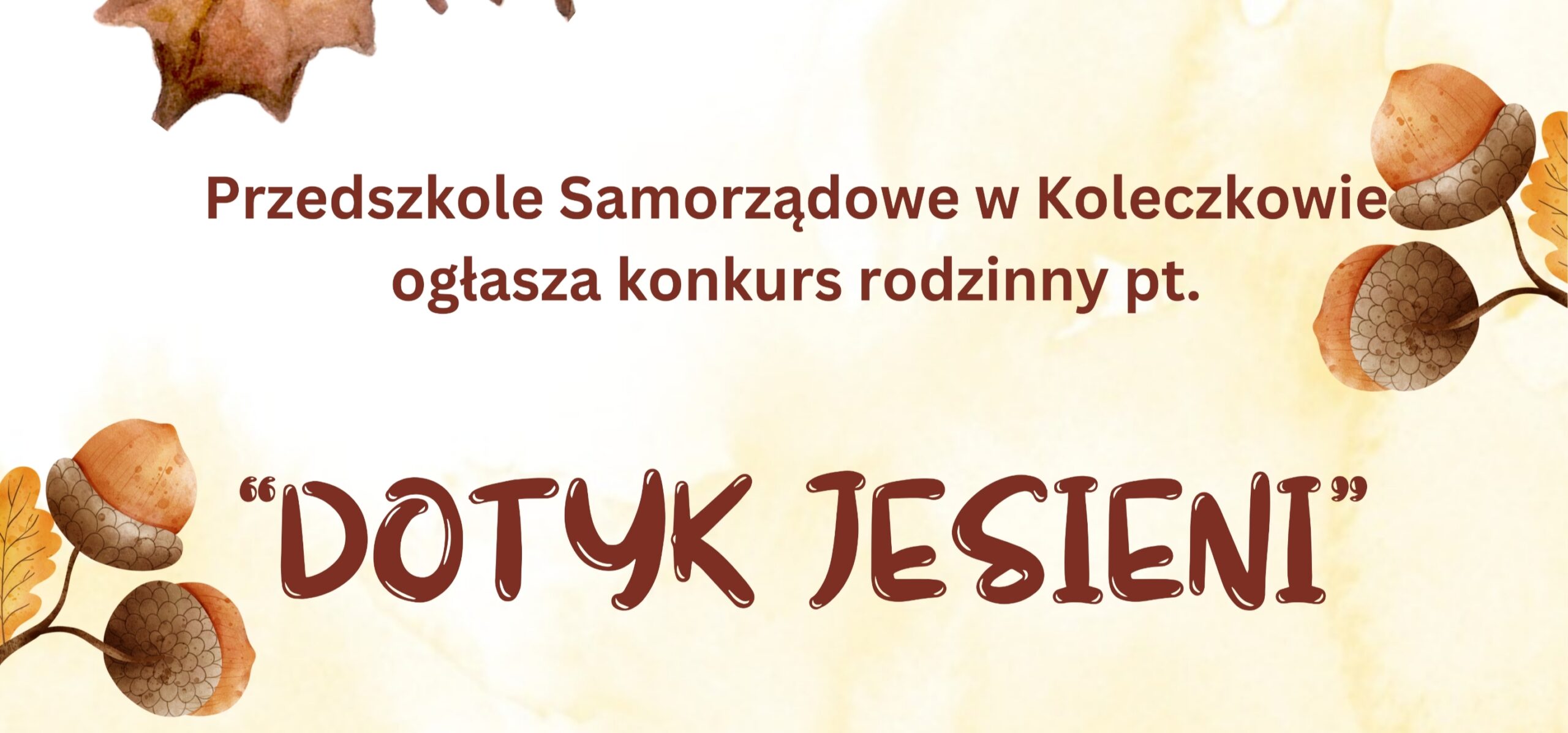 Read more about the article Jesienny konkurs rodzinny