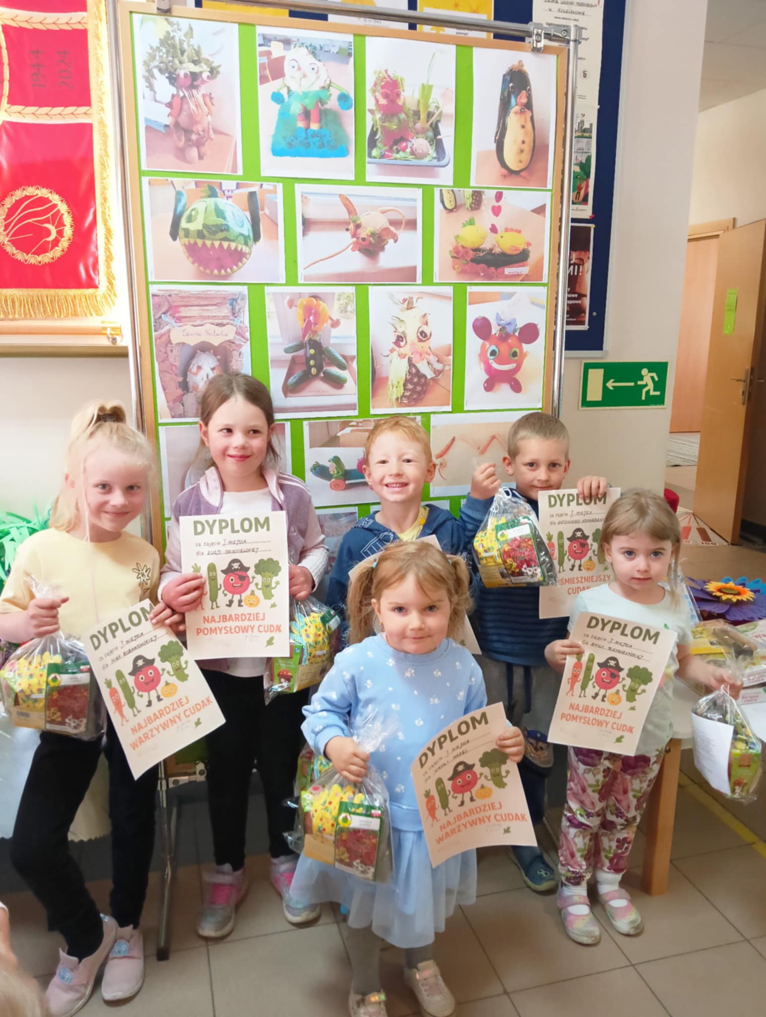 Read more about the article Rozstrzygnięcie konkursu 🥕”Warzywne Cudaki”🫑