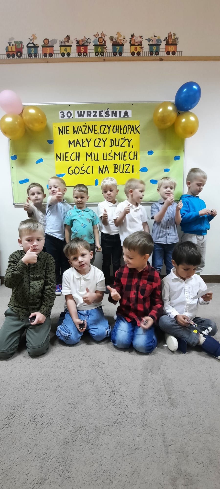 Read more about the article ☀️Dzień Chłopaka☀️w grupie Jeżyki 🦔